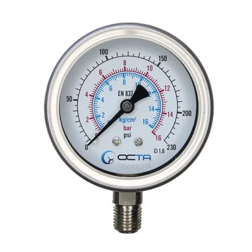เกจวัดแรงดัน-pressure-gauge-octa-gs63-16bar