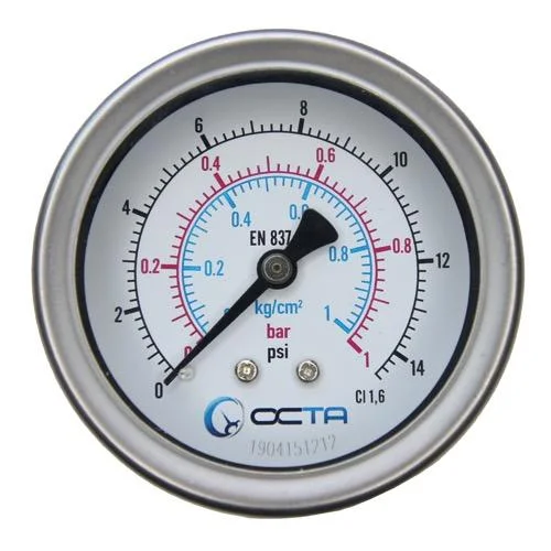 เพรสเชอร์เกจ-pressure-gauge-octagauge-GBK63-1bar