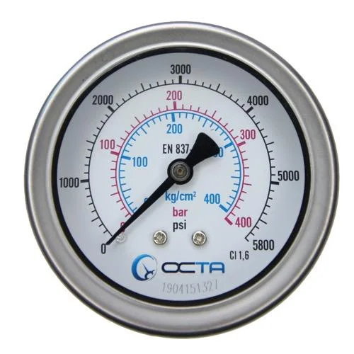 เพรสเชอร์เกจ-pressure-gauge-octagauge-GBK63-400bar