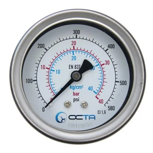 เพรสเชอร์เกจ-pressure-gauge-octagauge-GBK63-40bar